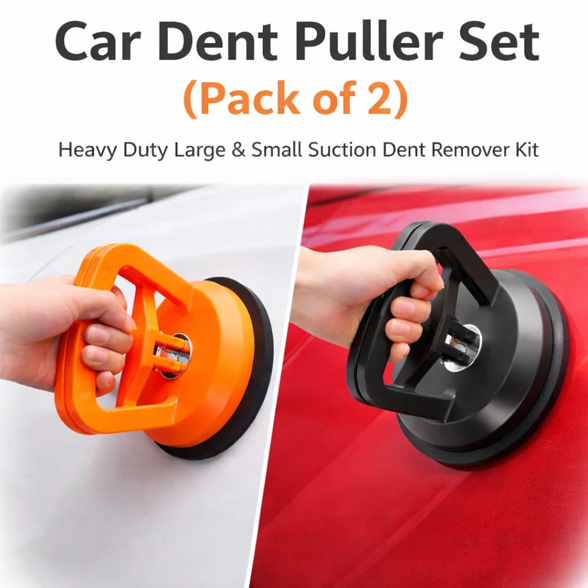 Car Dent Puller Set (Pack of 2) – Heavy Duty Large & Small Suction Dent (NC-73)